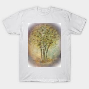 Watercolor Birch Tree Cluster T-Shirt